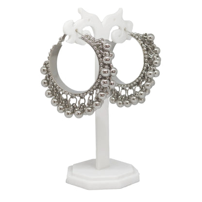 Ethnic Ghungroo Hoop Earrings | Traditional Jhumka Style for Women